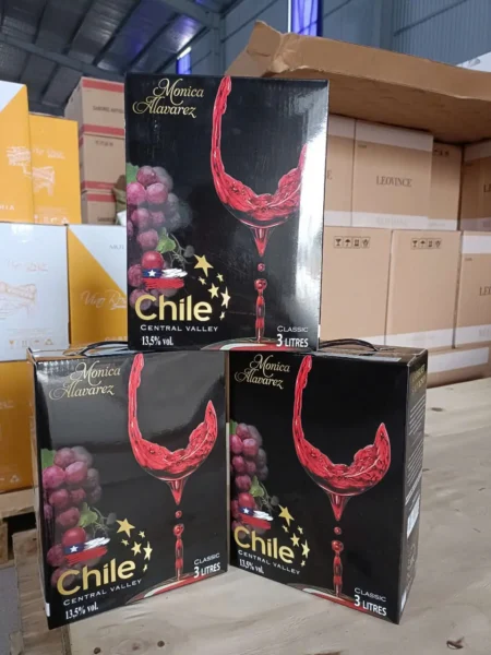 Vang Bịch Monica Alavarez Cabernet Sauvignon 3L – Hương vị Chile đậm đà, giá cả phải chăng