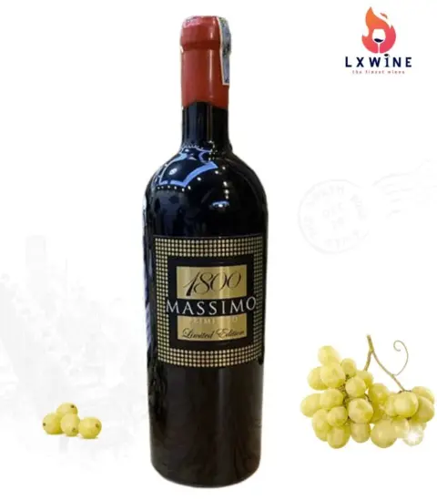 Rượu vang 1800 Massimo Primitivo Limited Edition