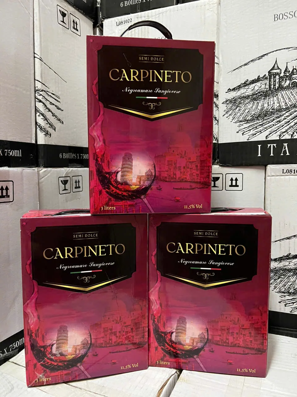 Rượu Vang bịch ngọt Carpineto Semi Dolce