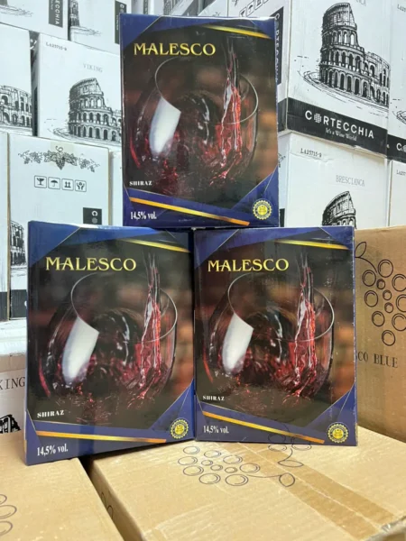 Vang Đỏ Úc Malesco Bịch 3 Lít – Hương vị đậm đà, giá cả hấp dẫn