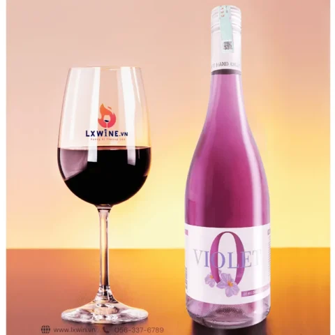 Rượu vang tím Violet 0%: Hương vị thanh lịch, dành cho những người sành điệu