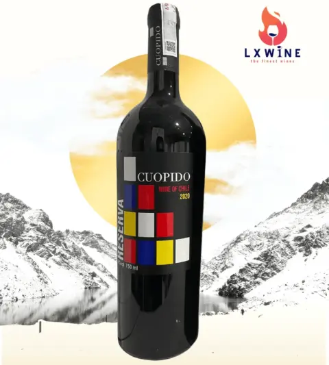 Rượu Vang CUOPIDO Reserva Lên Men Từ 100% Giống Nho Cabernet Sauvignon