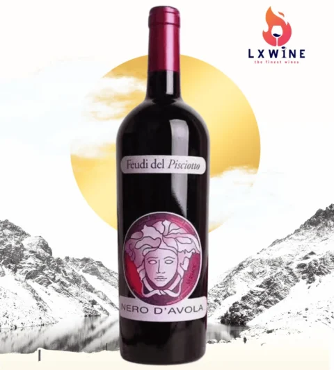 Vang Ý Cao Cấp Feudi Del Pisciotto Nero D’Avola Versace