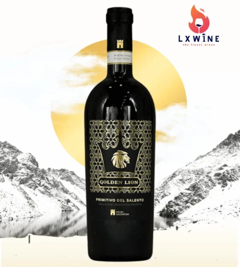 VANG Ý GOLDEN LION PRIMITIVO DEL SALENTO CHÍNH HÃNG