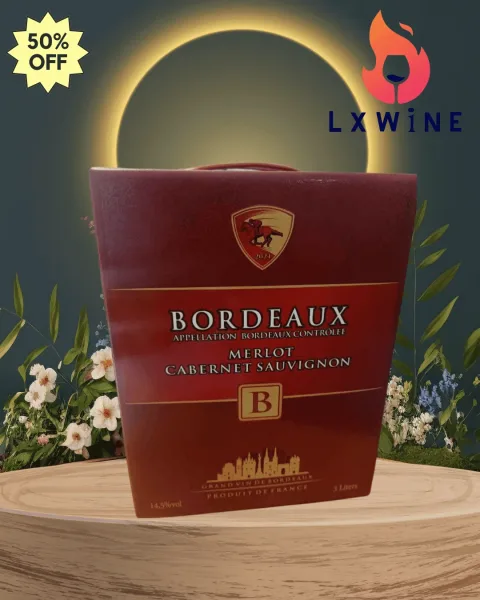 vang bịch pháp BORDEAUX APPELLATION BORDEAUX CONTROLEE