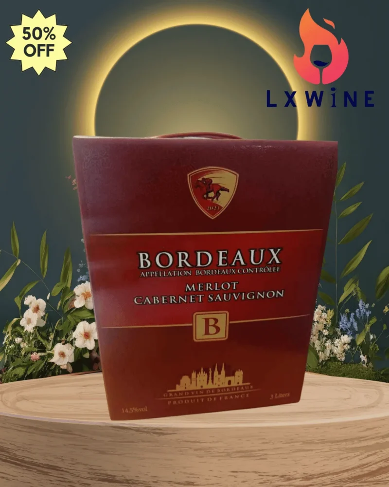 vang bịch pháp BORDEAUX APPELLATION BORDEAUX CONTROLEE