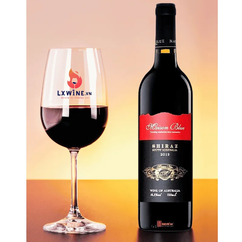Rượu vang đỏ Úc Shiraz Maison Blue - Hương vị độc đáo