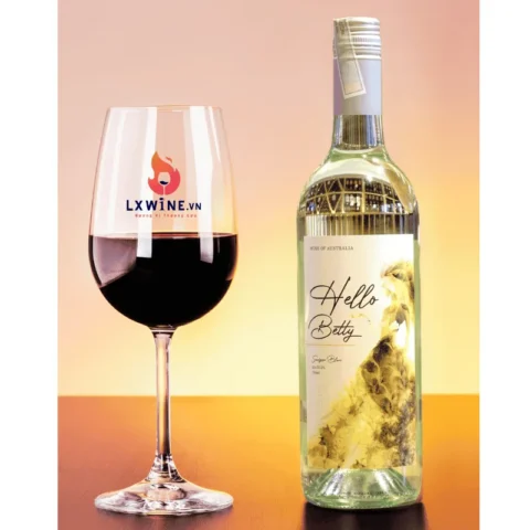 Rượu vang trắng Hello Betty Sauvignon Blanc 750ml – Hương vị Úc tinh khiết, giá cả hấp dẫn