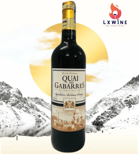 rượu vang pháp Quai des Gabarres chính hãng