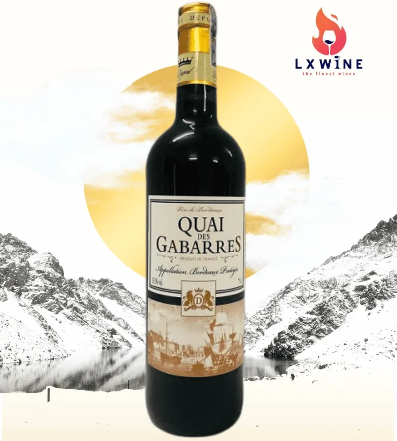 rượu vang pháp Quai des Gabarres chính hãng