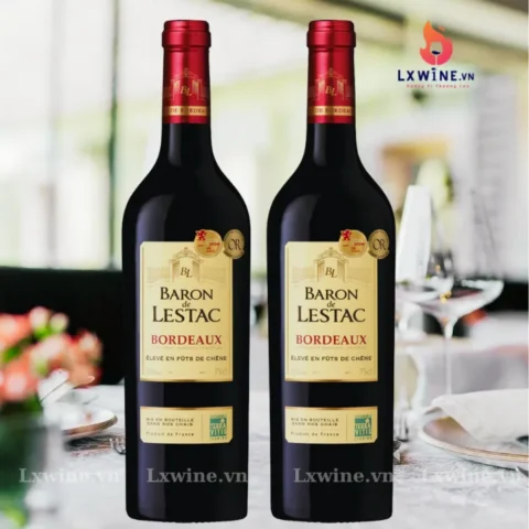 Vang Baron de Lestac Bordeaux – Nhập Khẩu Nguyên Chai – Giá Tốt | Rượu Lxwine