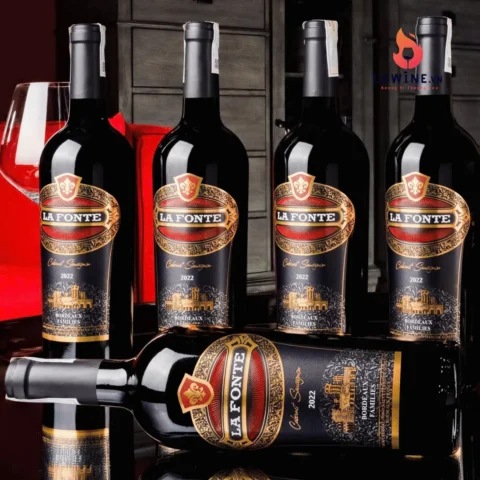 Rượu Vang La Fonte Cabernet Sauvignon 2026 – Vang Pháp Bordeaux Families