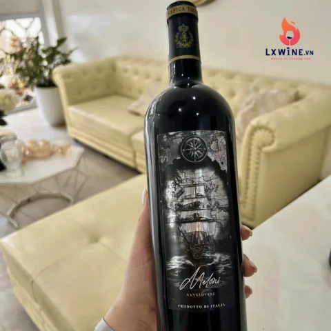 Rượu Vang Meloni Sangiovese – Vang Đỏ Ý Nhập Khẩu Chính Hãng Cao Cấp