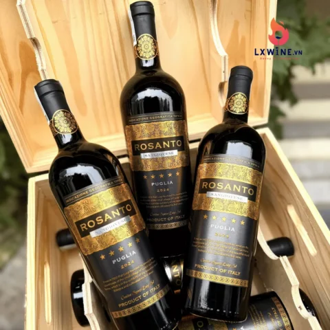 Vang Rosanto Sangiovese Puglia 2024 – Đẳng Cấp Vang Ý Chính Hãng