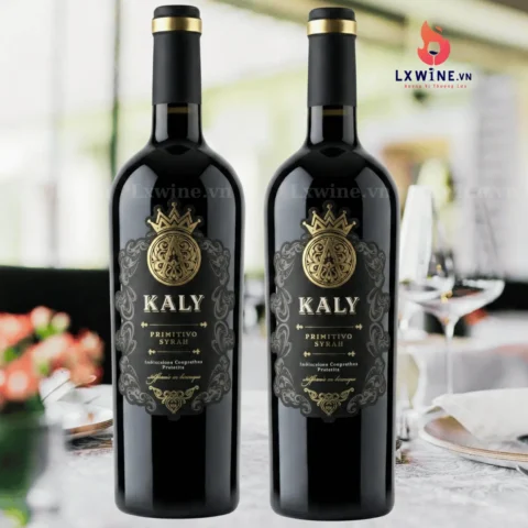 Rượu Vang Kaly Primitivo Syrah 14.5%
