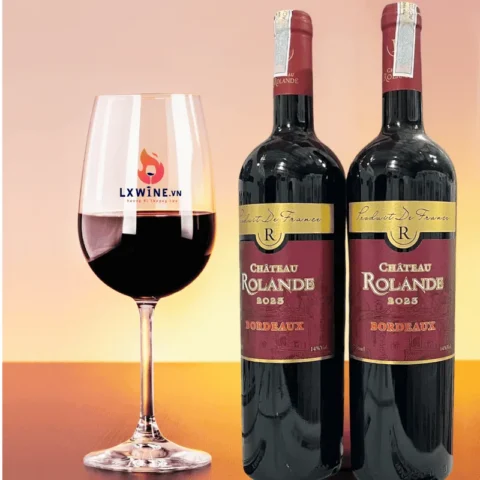 Vang Pháp Rolande 2023 – Hương vị Bordeaux đẳng cấp, giá trị vượt trội